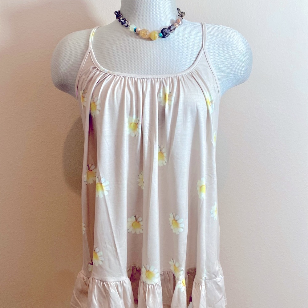 COPY - Spaghetti Strap Shift Silhouette Floral Su… - Picture 2 of 11